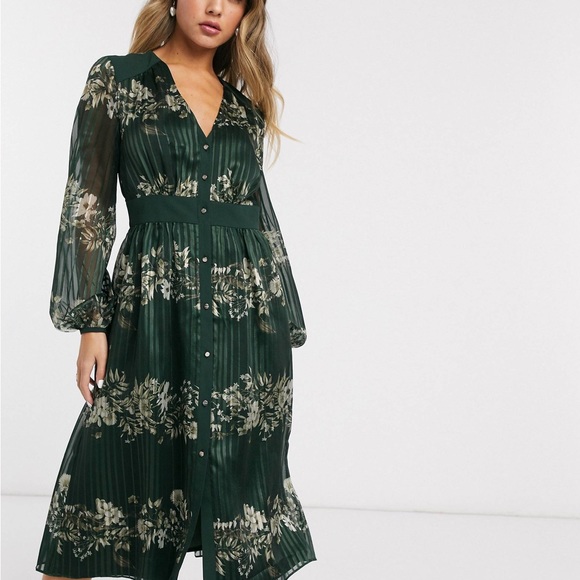 Ted Baker DELYLA Meadow Sweep long sleeved - Picture 3 of 14